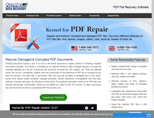 Tablet Screenshot of pdffilerecovery.com